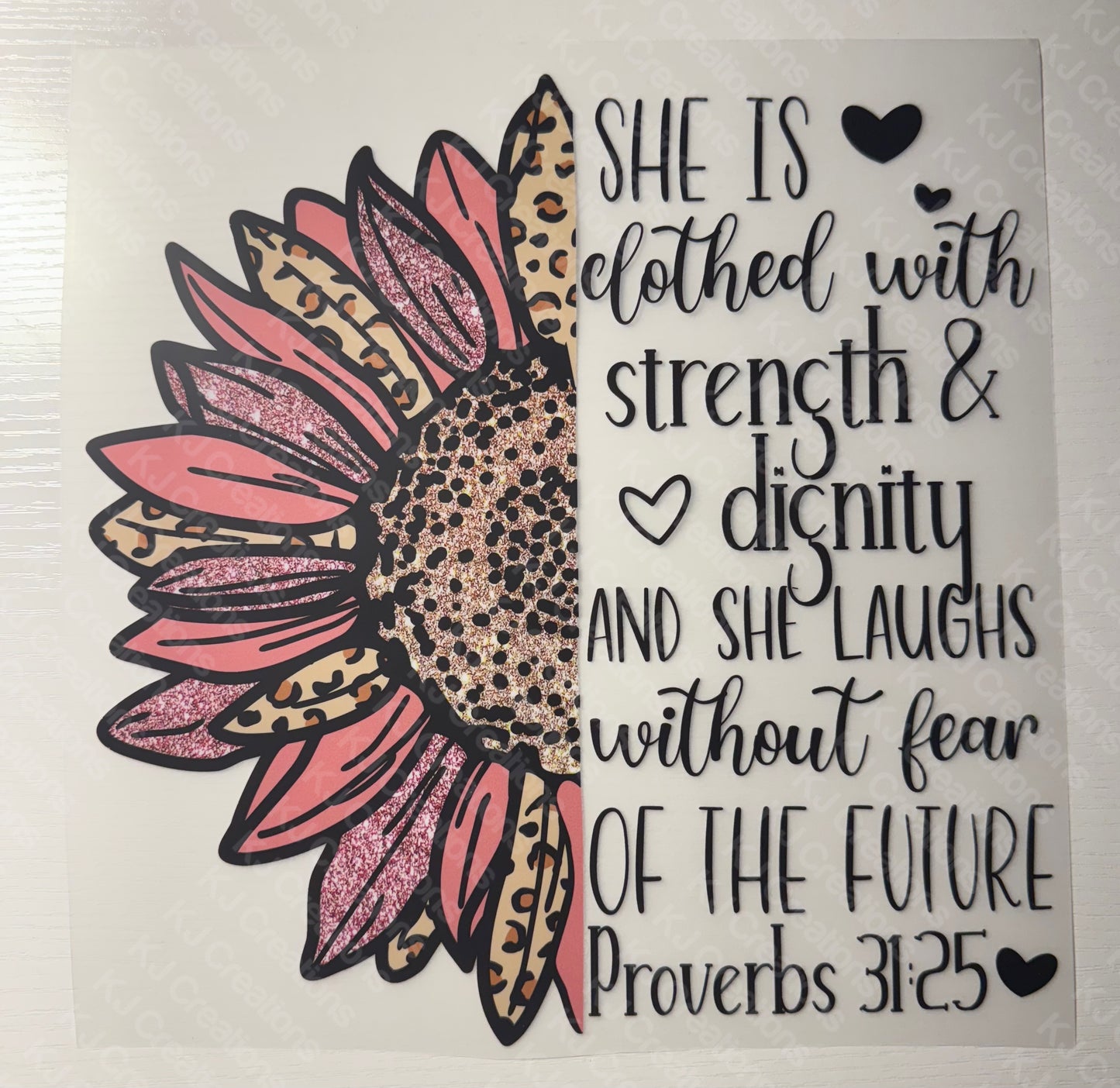 She is.. Cheetah sunflower